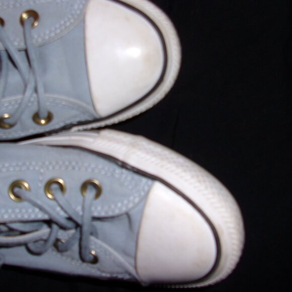 Converse womens 8 shoes shoe tennis blue chucks sneakers eight blue - Picture 2 of 4